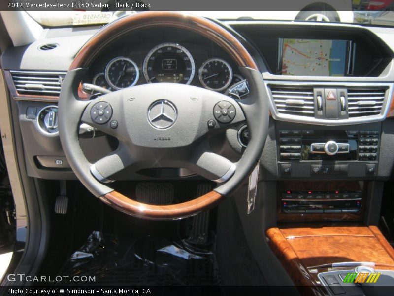 Black / Black 2012 Mercedes-Benz E 350 Sedan