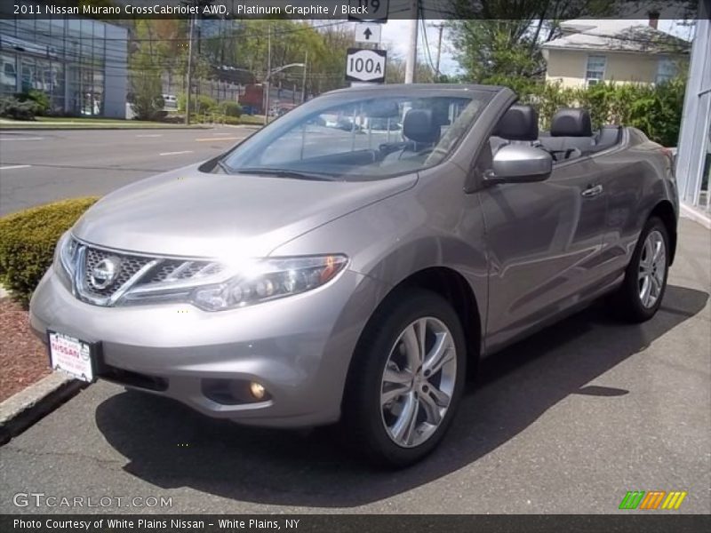 Platinum Graphite / Black 2011 Nissan Murano CrossCabriolet AWD