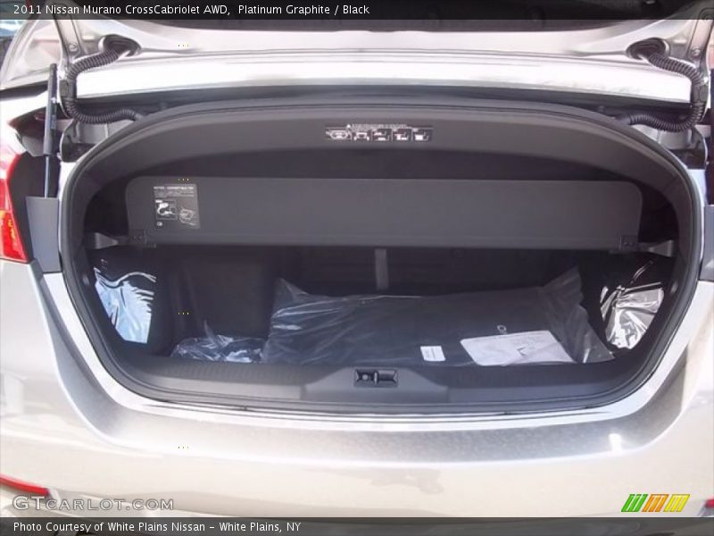 Platinum Graphite / Black 2011 Nissan Murano CrossCabriolet AWD