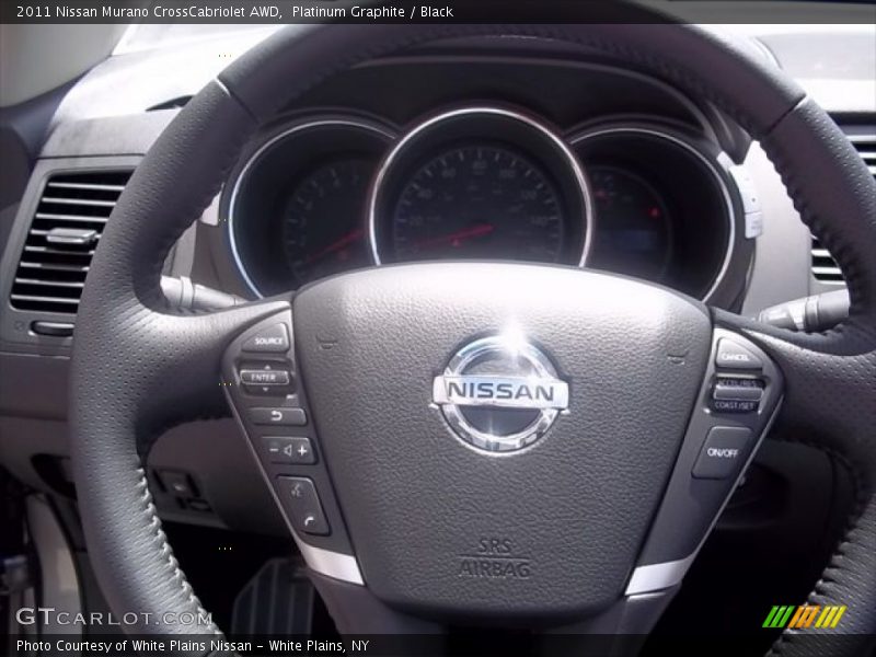 Platinum Graphite / Black 2011 Nissan Murano CrossCabriolet AWD