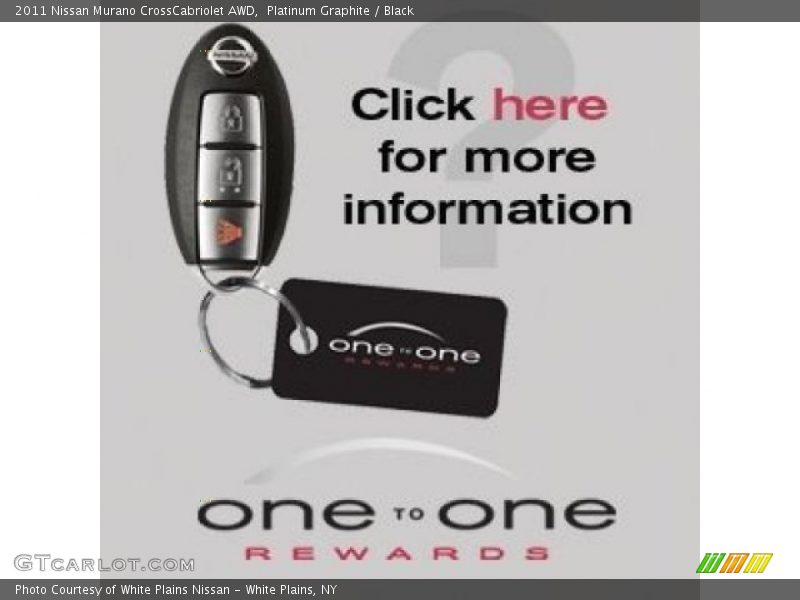 Platinum Graphite / Black 2011 Nissan Murano CrossCabriolet AWD