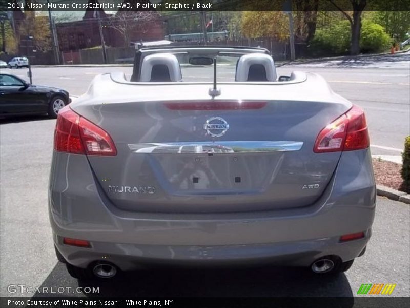 Platinum Graphite / Black 2011 Nissan Murano CrossCabriolet AWD