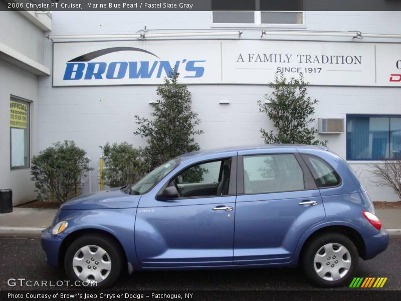 Marine Blue Pearl / Pastel Slate Gray 2006 Chrysler PT Cruiser