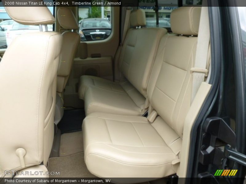 Timberline Green / Almond 2008 Nissan Titan LE King Cab 4x4