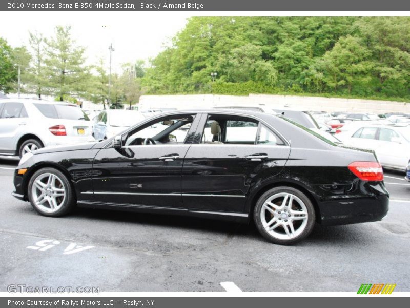 Black / Almond Beige 2010 Mercedes-Benz E 350 4Matic Sedan