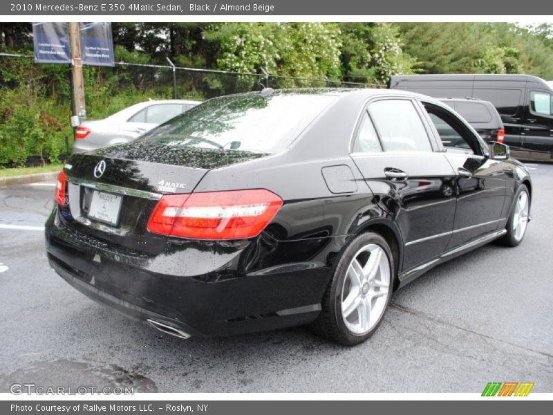 Black / Almond Beige 2010 Mercedes-Benz E 350 4Matic Sedan