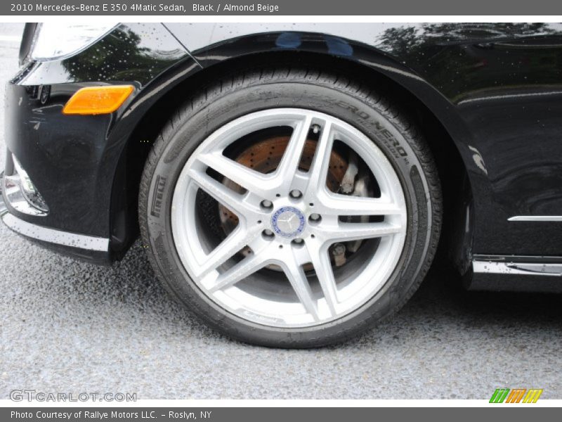 Black / Almond Beige 2010 Mercedes-Benz E 350 4Matic Sedan