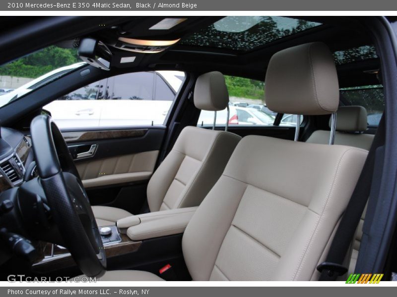 Black / Almond Beige 2010 Mercedes-Benz E 350 4Matic Sedan