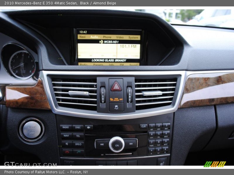 Black / Almond Beige 2010 Mercedes-Benz E 350 4Matic Sedan
