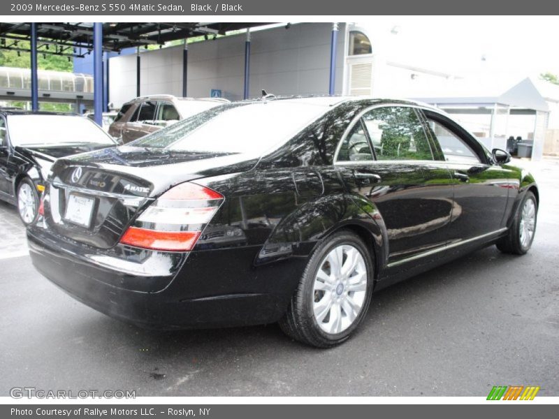 Black / Black 2009 Mercedes-Benz S 550 4Matic Sedan