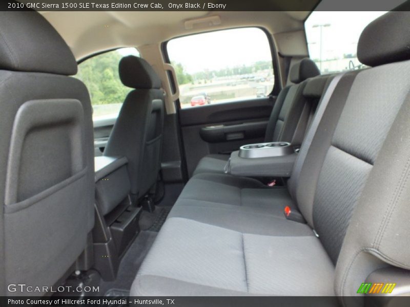 Onyx Black / Ebony 2010 GMC Sierra 1500 SLE Texas Edition Crew Cab