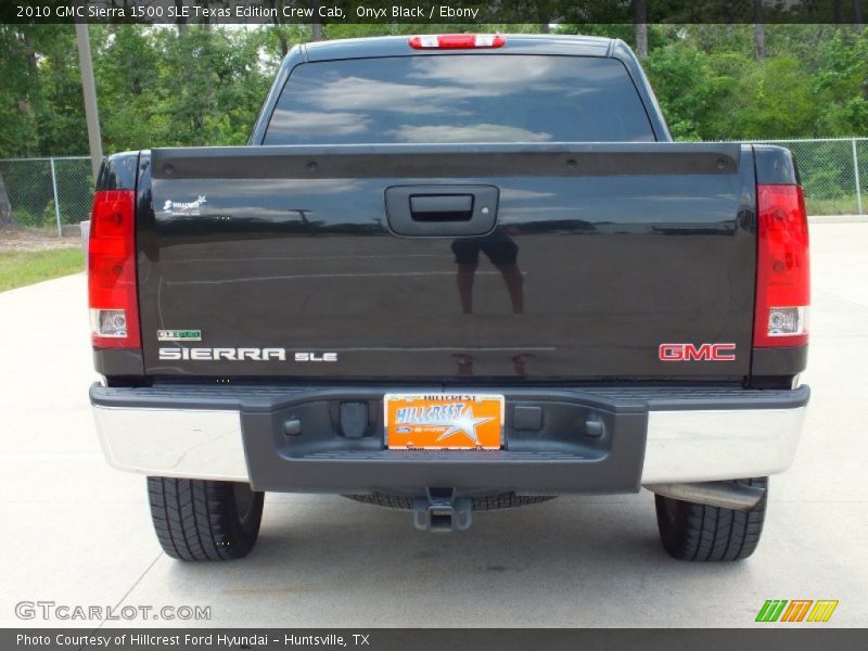 Onyx Black / Ebony 2010 GMC Sierra 1500 SLE Texas Edition Crew Cab