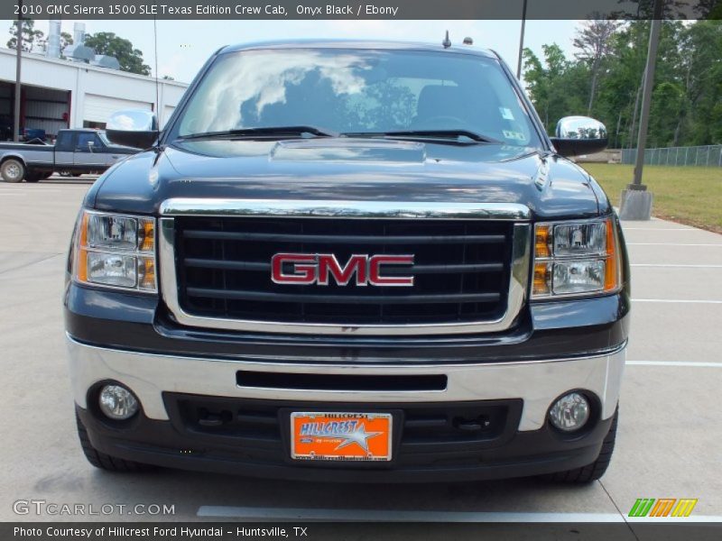 Onyx Black / Ebony 2010 GMC Sierra 1500 SLE Texas Edition Crew Cab