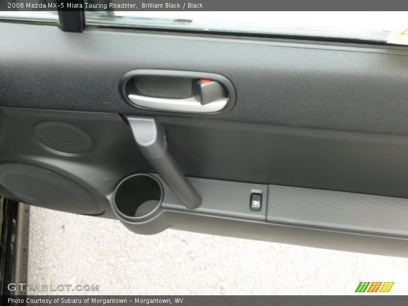 Brilliant Black / Black 2008 Mazda MX-5 Miata Touring Roadster