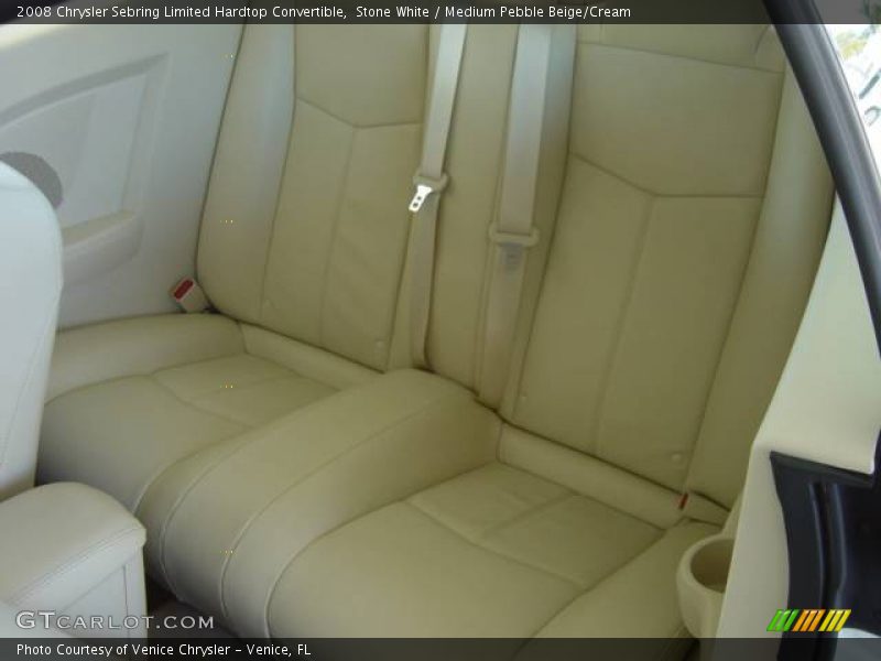 Stone White / Medium Pebble Beige/Cream 2008 Chrysler Sebring Limited Hardtop Convertible