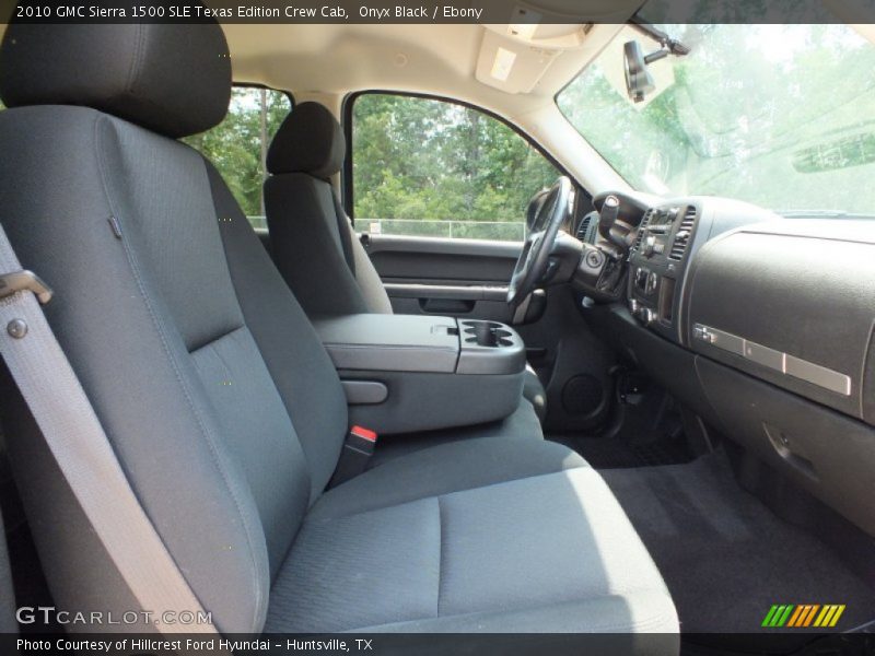 Onyx Black / Ebony 2010 GMC Sierra 1500 SLE Texas Edition Crew Cab