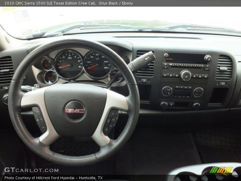 Onyx Black / Ebony 2010 GMC Sierra 1500 SLE Texas Edition Crew Cab