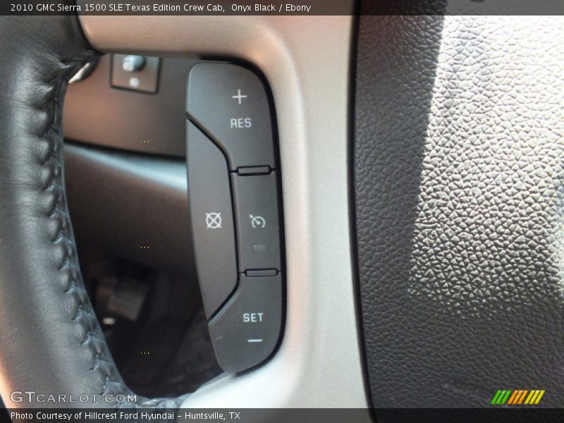 Onyx Black / Ebony 2010 GMC Sierra 1500 SLE Texas Edition Crew Cab