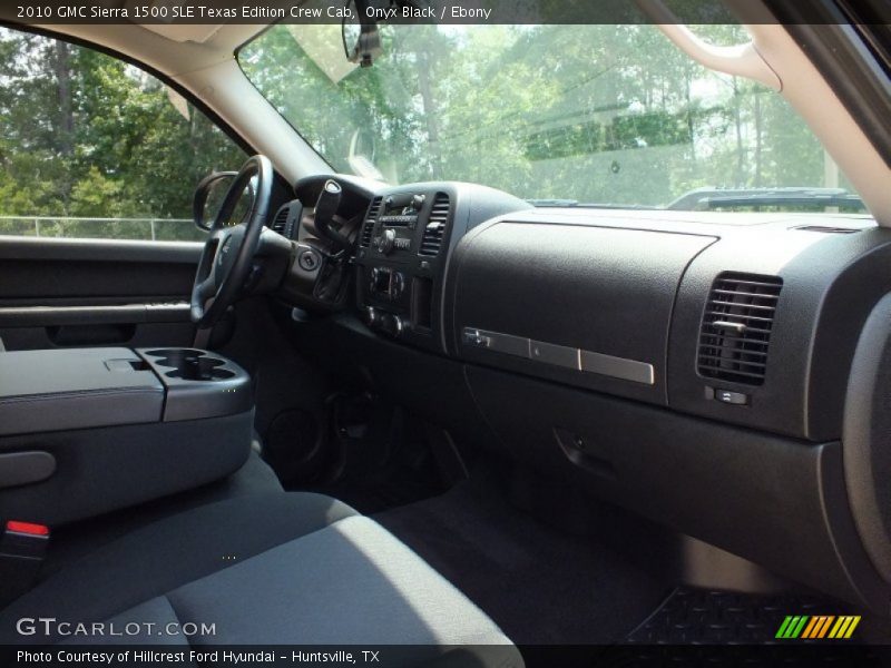 Onyx Black / Ebony 2010 GMC Sierra 1500 SLE Texas Edition Crew Cab