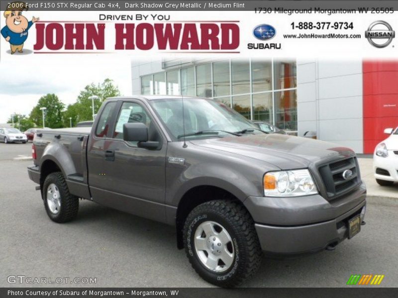 Dark Shadow Grey Metallic / Medium Flint 2006 Ford F150 STX Regular Cab 4x4