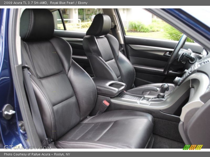 Royal Blue Pearl / Ebony 2009 Acura TL 3.7 SH-AWD