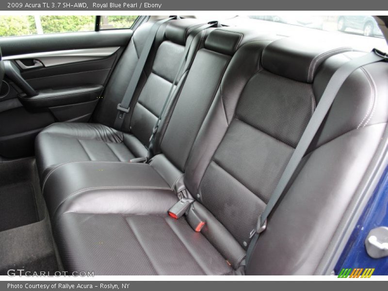 Royal Blue Pearl / Ebony 2009 Acura TL 3.7 SH-AWD