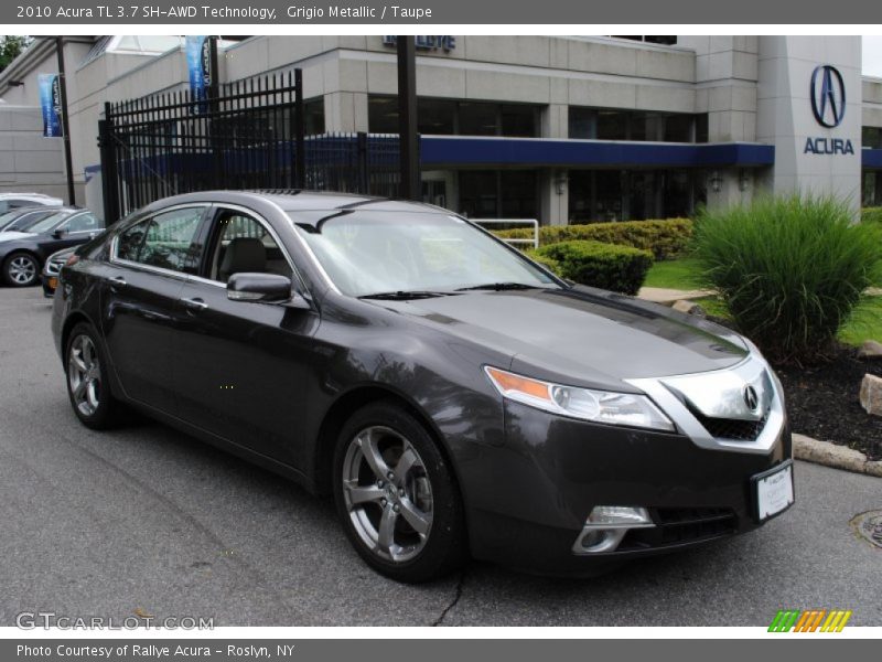 Grigio Metallic / Taupe 2010 Acura TL 3.7 SH-AWD Technology