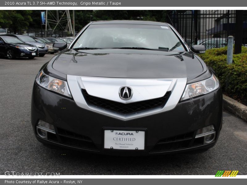Grigio Metallic / Taupe 2010 Acura TL 3.7 SH-AWD Technology