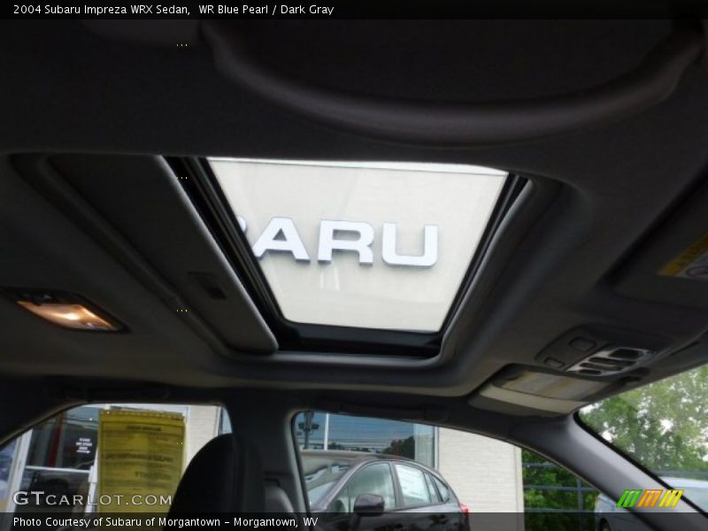 WR Blue Pearl / Dark Gray 2004 Subaru Impreza WRX Sedan
