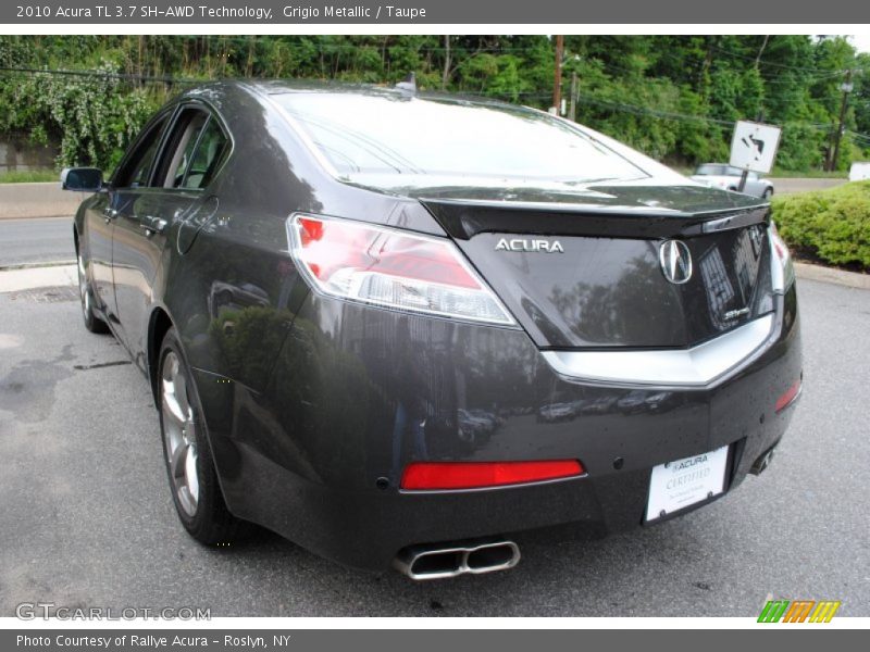Grigio Metallic / Taupe 2010 Acura TL 3.7 SH-AWD Technology