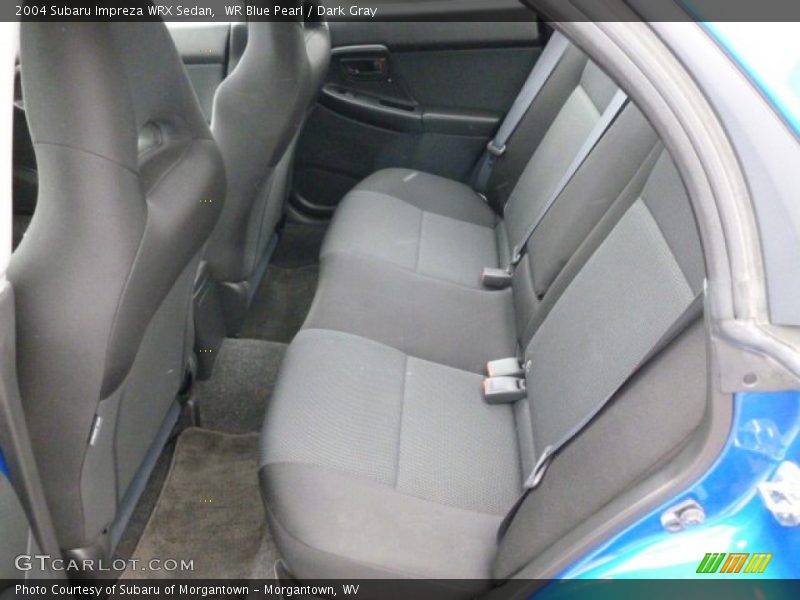 WR Blue Pearl / Dark Gray 2004 Subaru Impreza WRX Sedan
