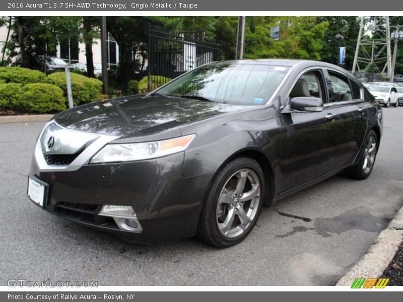 Grigio Metallic / Taupe 2010 Acura TL 3.7 SH-AWD Technology