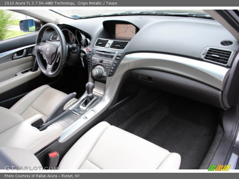 Grigio Metallic / Taupe 2010 Acura TL 3.7 SH-AWD Technology