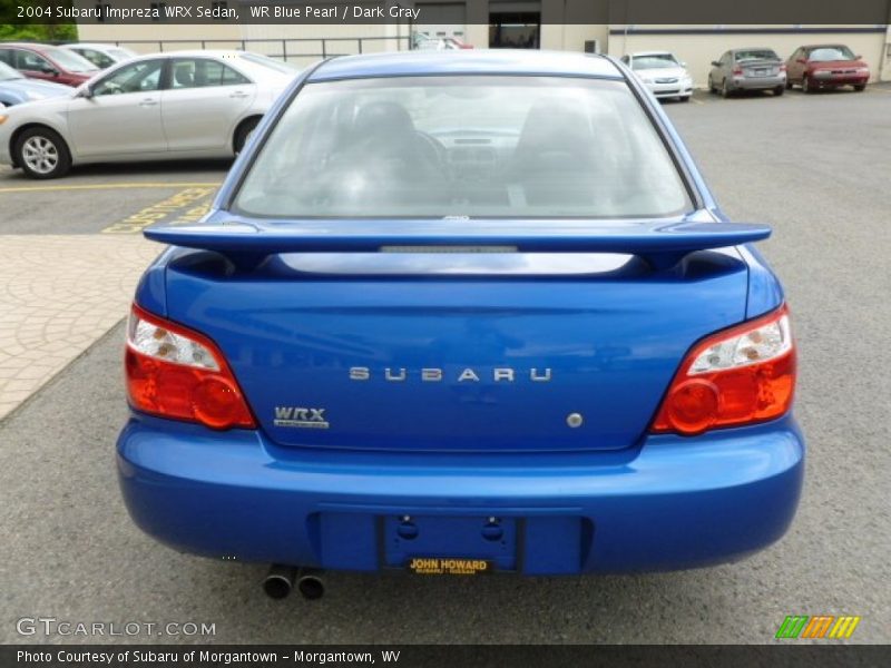 WR Blue Pearl / Dark Gray 2004 Subaru Impreza WRX Sedan