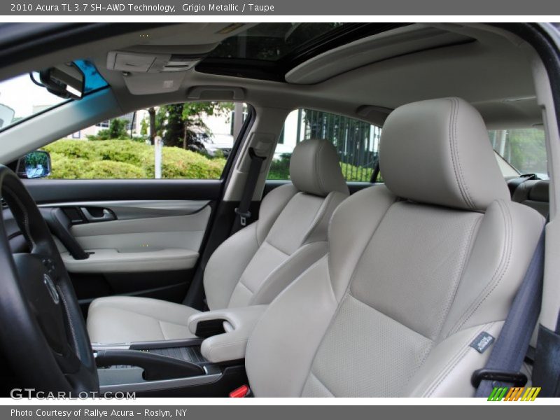 Grigio Metallic / Taupe 2010 Acura TL 3.7 SH-AWD Technology