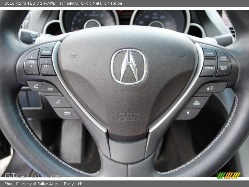Grigio Metallic / Taupe 2010 Acura TL 3.7 SH-AWD Technology
