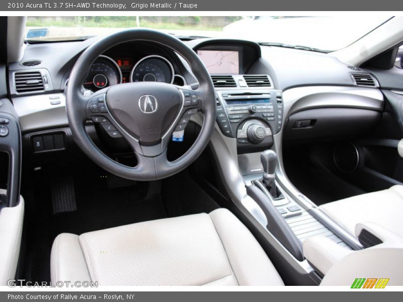 Grigio Metallic / Taupe 2010 Acura TL 3.7 SH-AWD Technology