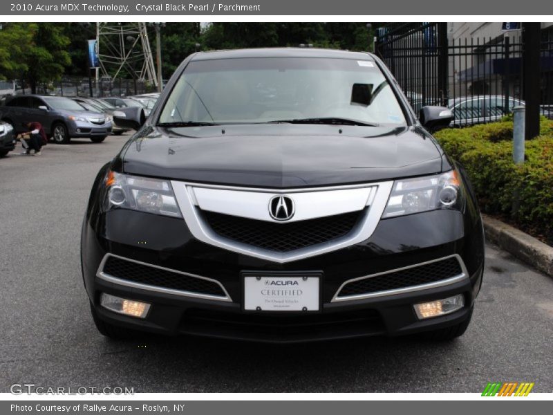 Crystal Black Pearl / Parchment 2010 Acura MDX Technology