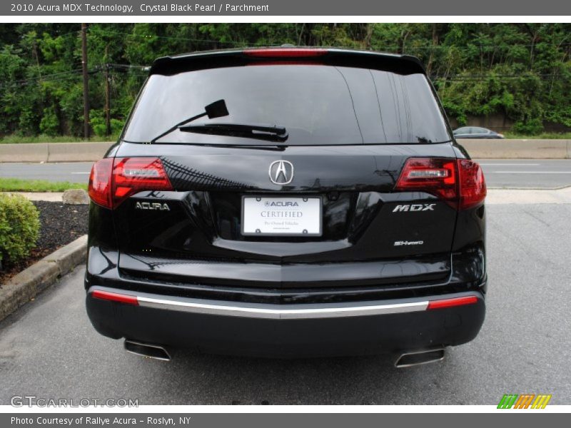 Crystal Black Pearl / Parchment 2010 Acura MDX Technology