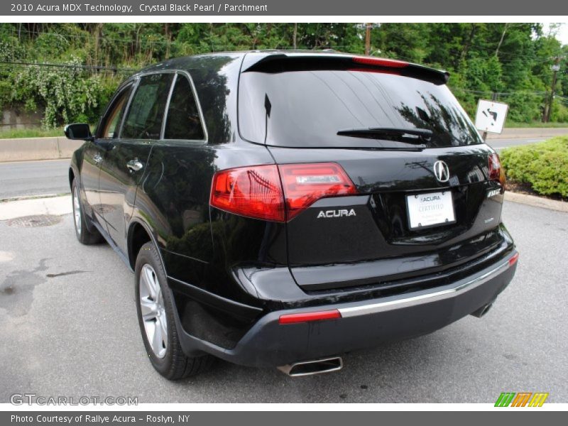 Crystal Black Pearl / Parchment 2010 Acura MDX Technology
