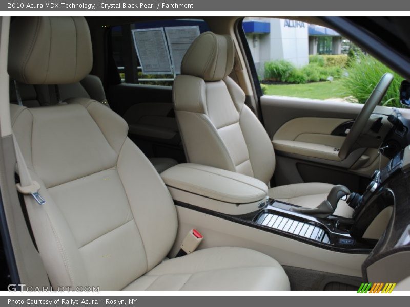 Crystal Black Pearl / Parchment 2010 Acura MDX Technology