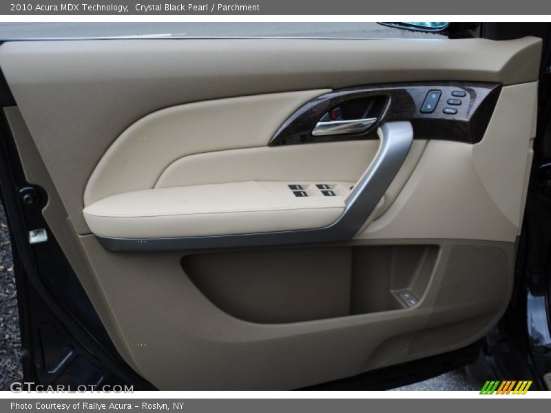 Crystal Black Pearl / Parchment 2010 Acura MDX Technology