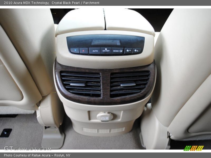 Crystal Black Pearl / Parchment 2010 Acura MDX Technology