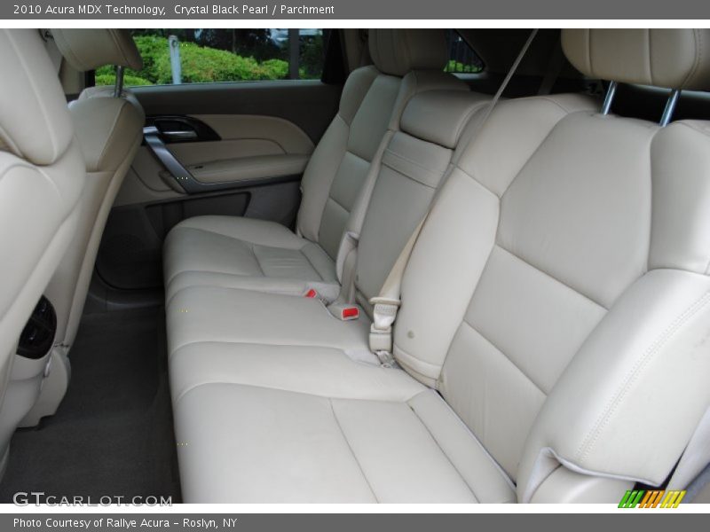 Crystal Black Pearl / Parchment 2010 Acura MDX Technology