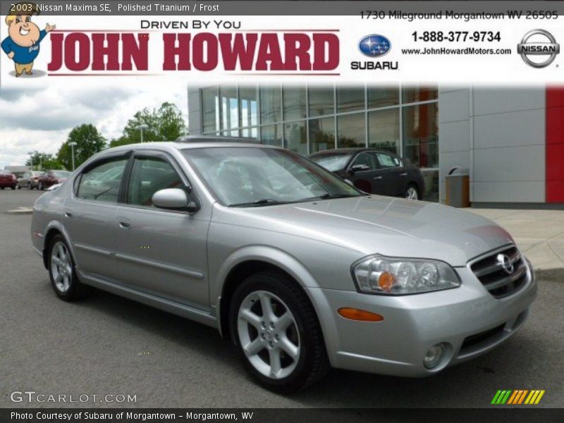 Polished Titanium / Frost 2003 Nissan Maxima SE