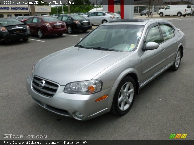 Polished Titanium / Frost 2003 Nissan Maxima SE