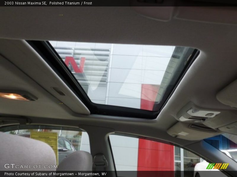 Polished Titanium / Frost 2003 Nissan Maxima SE
