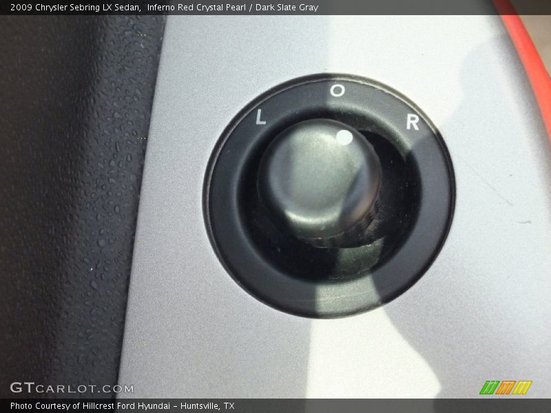 Inferno Red Crystal Pearl / Dark Slate Gray 2009 Chrysler Sebring LX Sedan