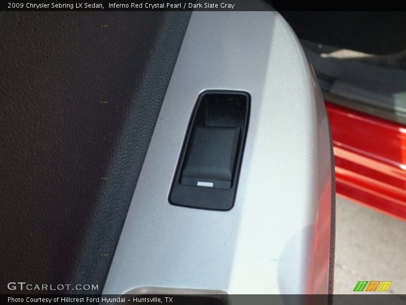 Inferno Red Crystal Pearl / Dark Slate Gray 2009 Chrysler Sebring LX Sedan