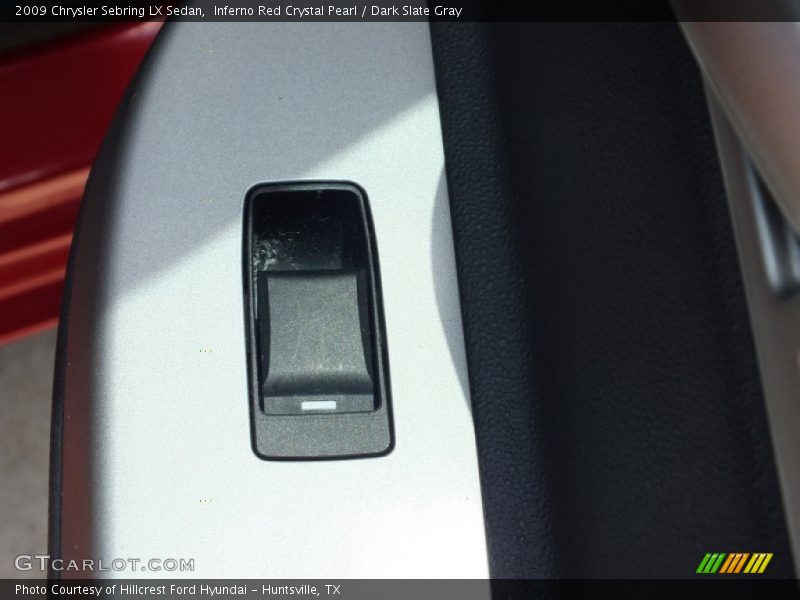Inferno Red Crystal Pearl / Dark Slate Gray 2009 Chrysler Sebring LX Sedan